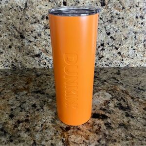 Dunkin Donuts stainless steel insulated tumbler